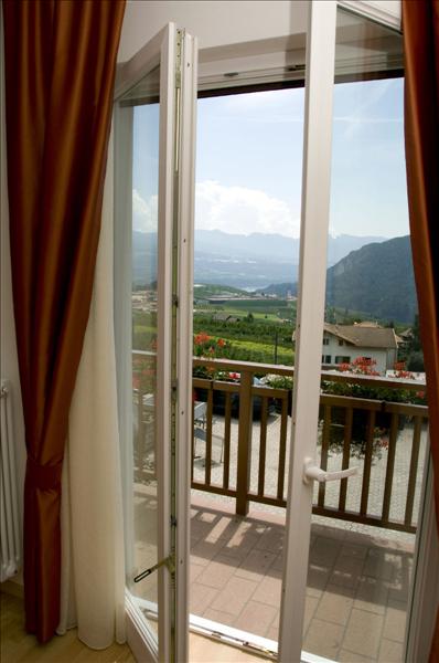 Il panorama visibile dalle camere: Trento